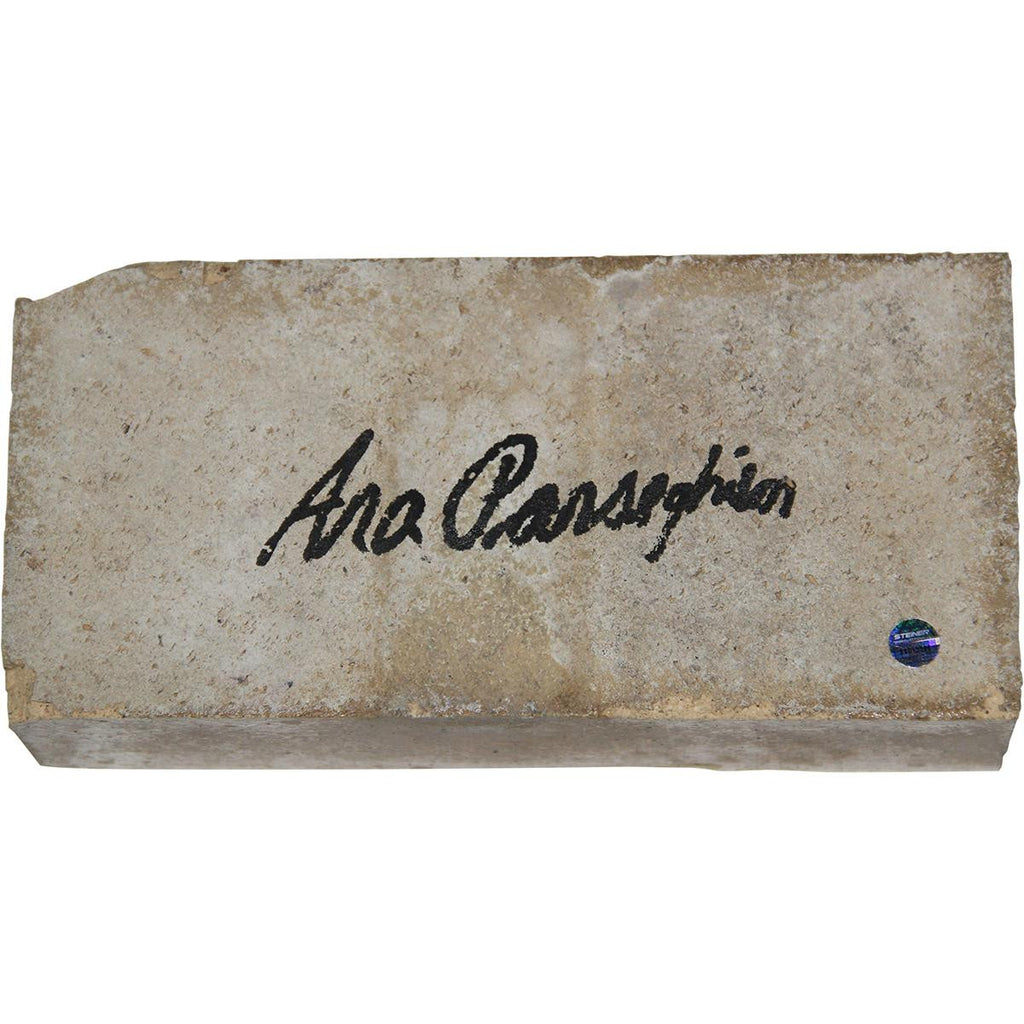 Ara Parseghian Signed Notre Dame Brick