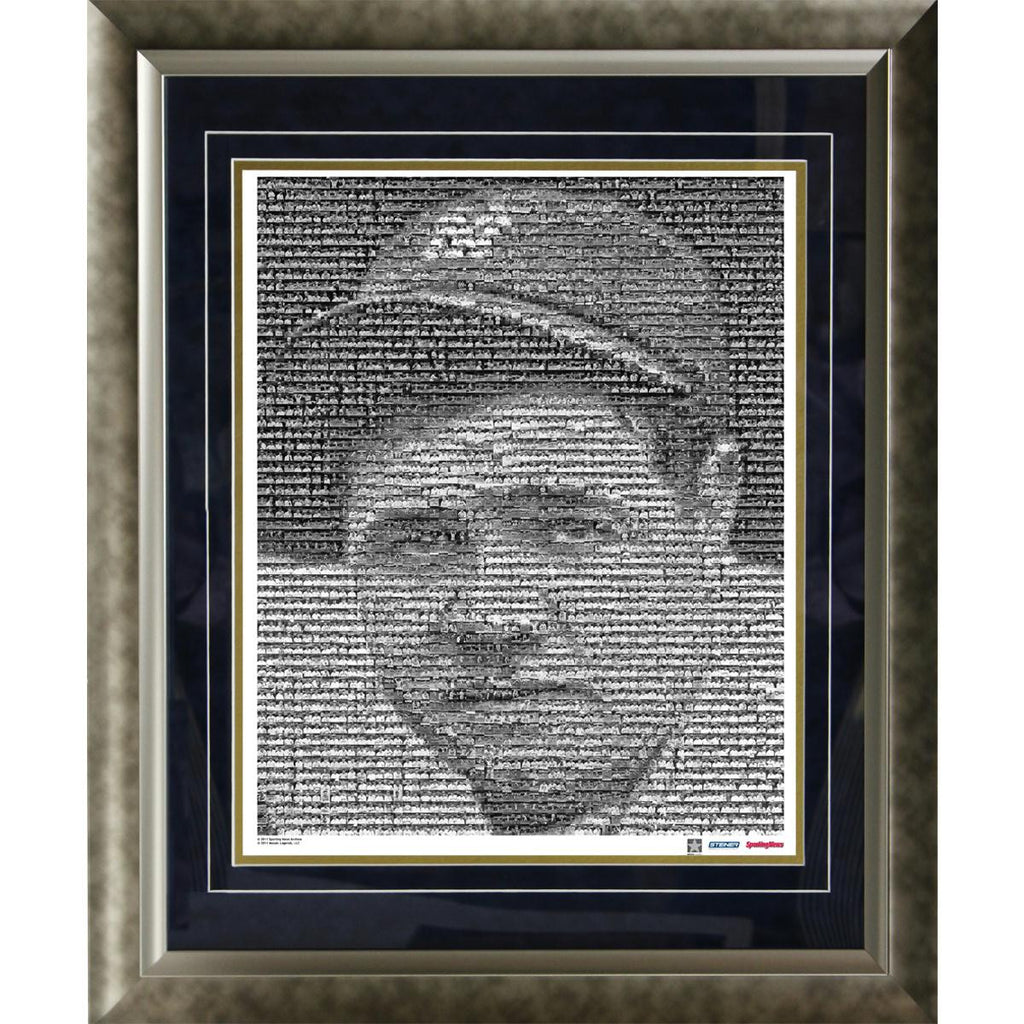 Babe Ruth New York Yankees Mosaic Framed 16x20 Photo (Ltd of 1000)