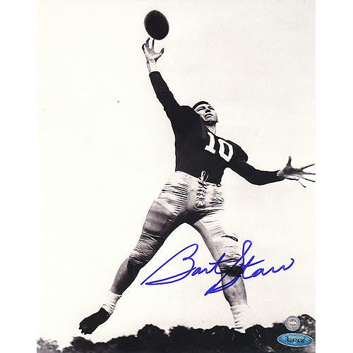 Bart Starr Alabama B&W 8x10 Photo (TS Auth)