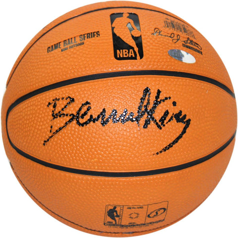 Bernard King Signed Mini Basketball