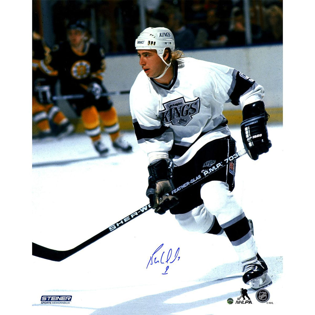 Bernie Nicholls Signed LA Kings 16x20 Photo