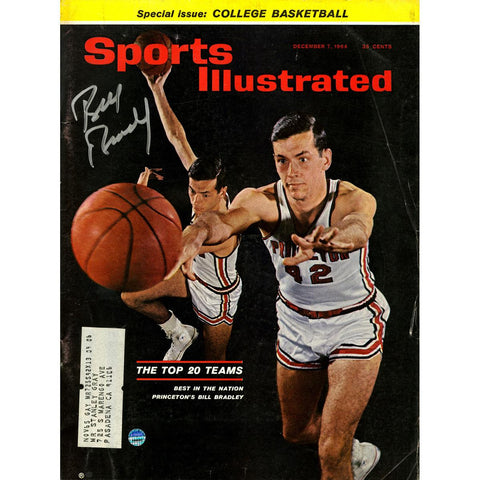 Bill Bradley Signed 12764 Sports Illustrated Magazine