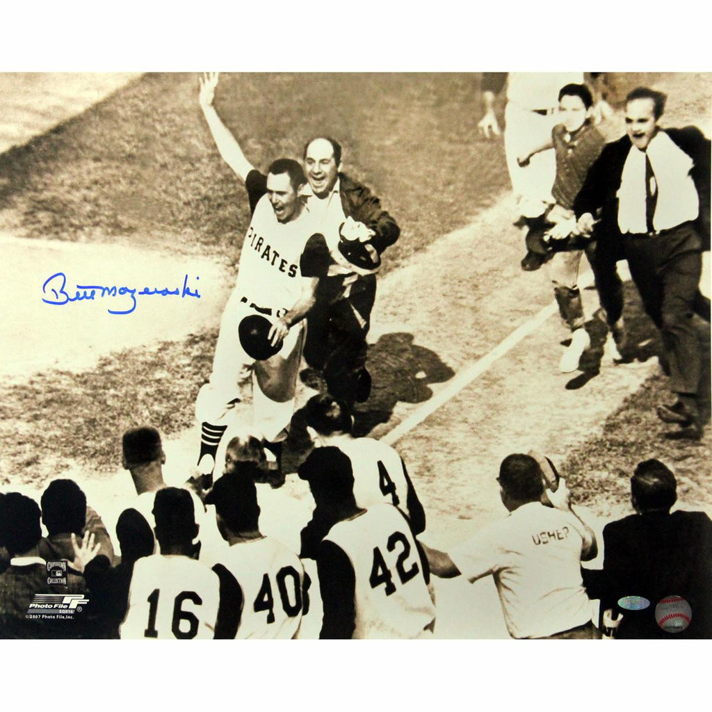 Bill Mazeroski 1960 Home Run 16x20 Photo Signed