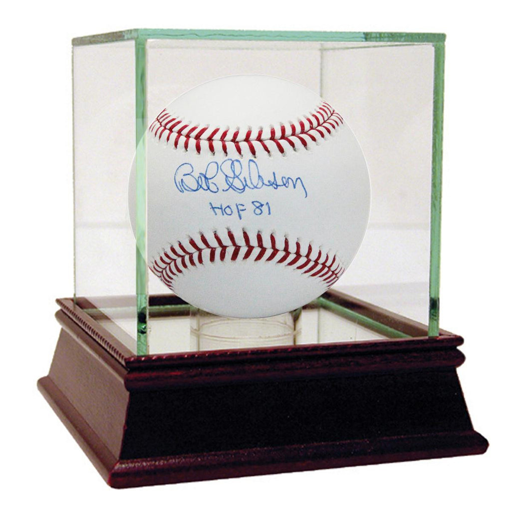 Bob Gibson Signed MLB Baseball w HOF Insc