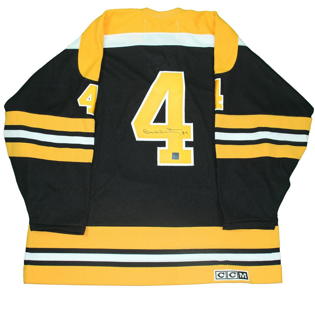 Bobby Orr Boston Bruins Signed Black Retro CCM Jersey: GNR COA