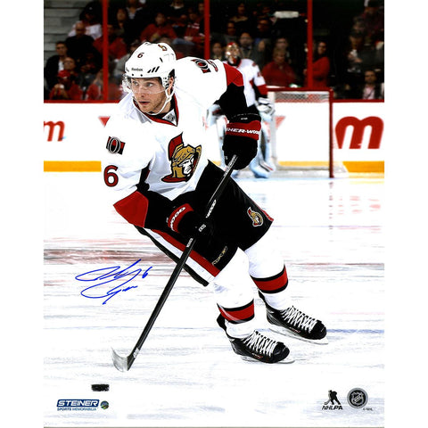 Bobby Ryan Signed Skating Against the Anaheim Ducks 16x20 Photo