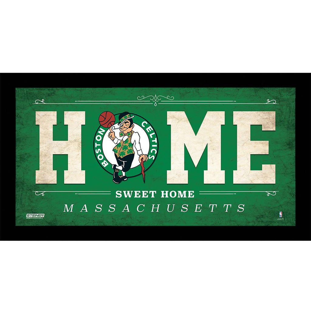 Boston Celtics 10x20 Home Sweet Home Sign