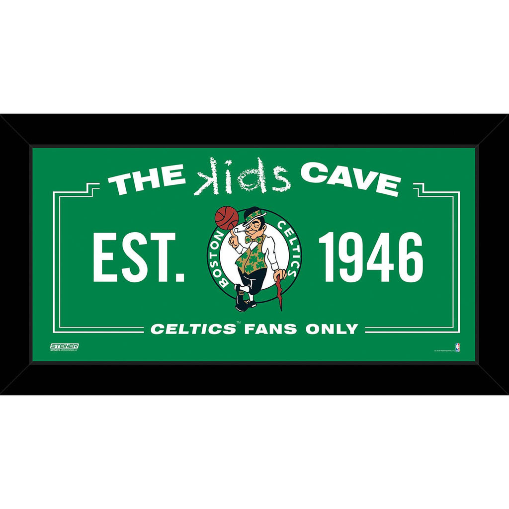 Boston Celtics 10x20 Kids Cave Sign