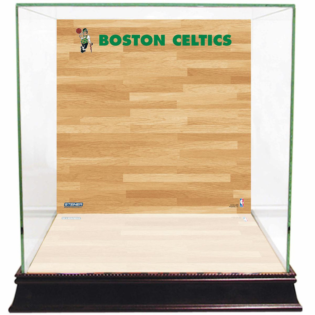 Boston Celtics Basketball Court Background Case