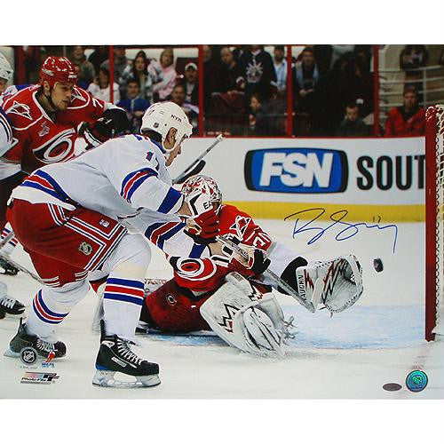 Brandon Dubinsky Goal vs Hurricanes 16x20 Photo