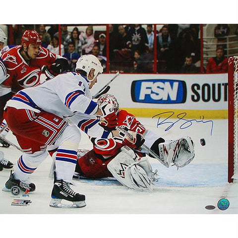 Brandon Dubinsky Goal vs Hurricanes 16x20 Photo