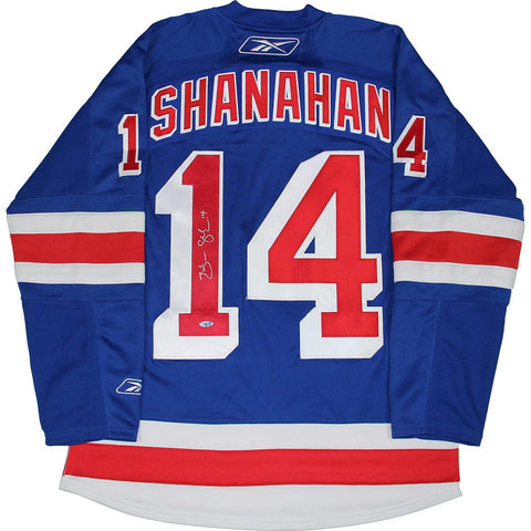 Brendan Shanahan Signed New York Rangers Blue Premier Jersey