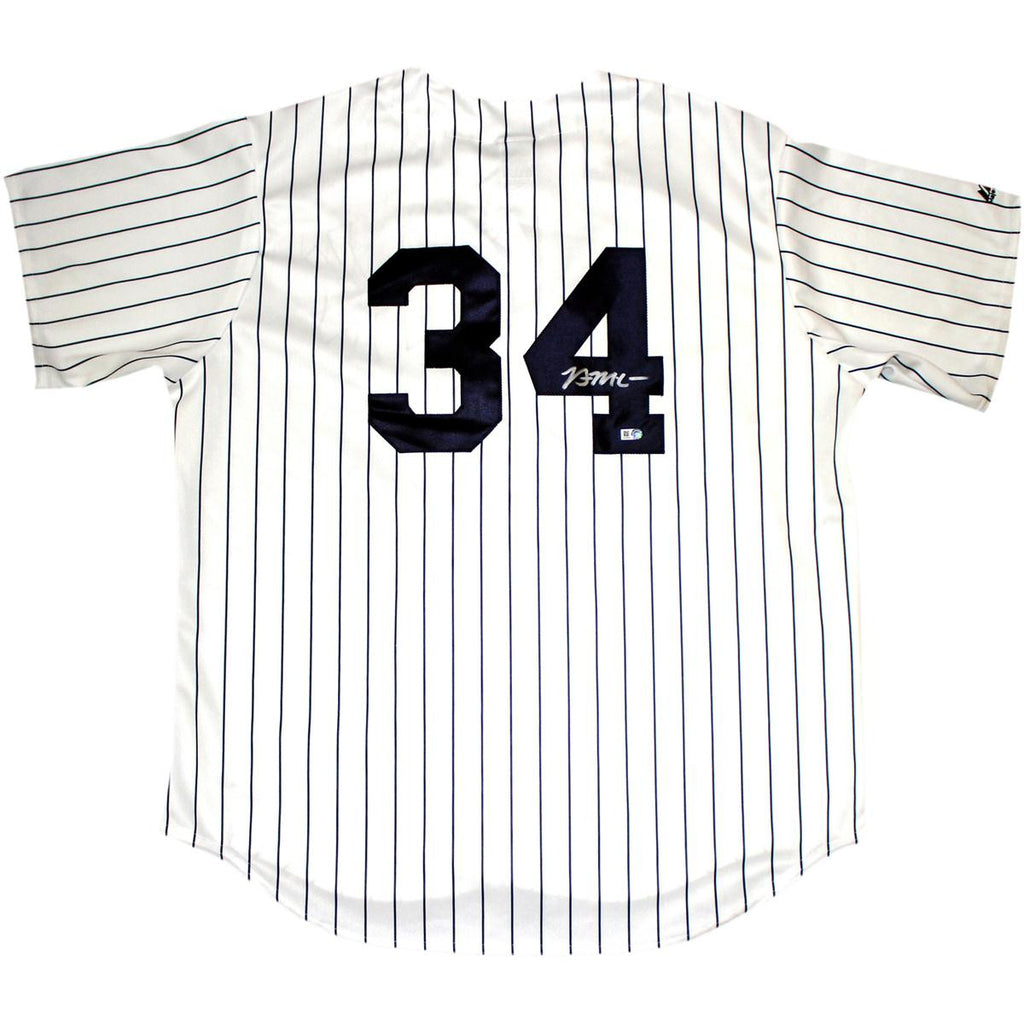 Brian McCann New York Yankees Signed Replica Pinstripe Jersey (MLB Holo Only)