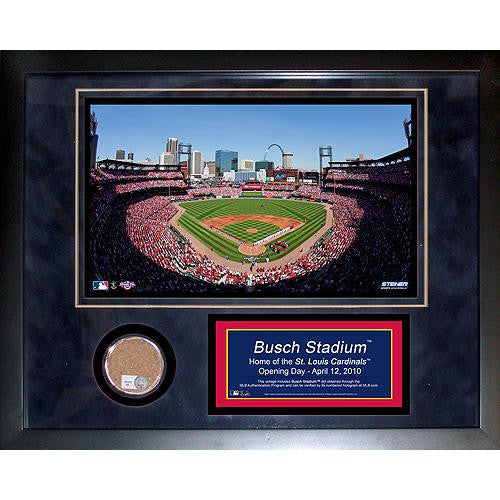 Busch Stadium 11x14 Mini Dirt Collage