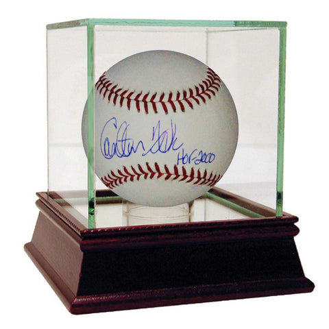 Carlton Fisk Hall Of Fame Inscription MLB Baseball