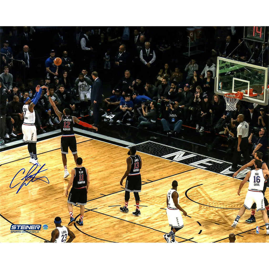 Carmelo Anthony 2015 All Star Signed 16x20 Photo