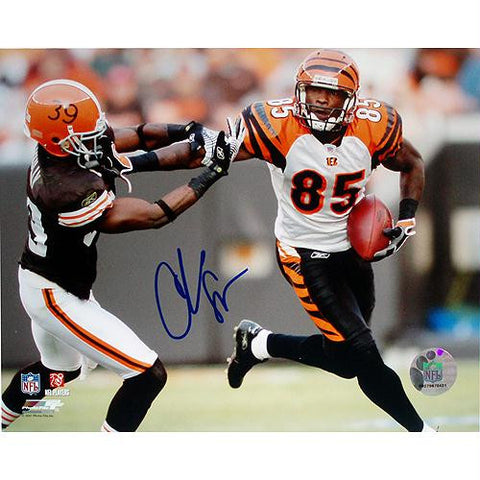 Chad Johnson Stiff Arm 8x10 Photo