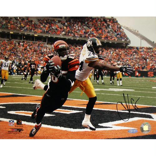 Chad Johnson Touchdown vs Steelers 11x14 Photo