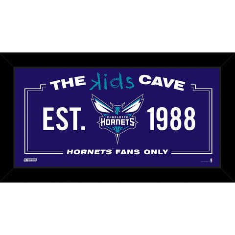 Charlotte Hornets 10x20 Kids Cave Sign