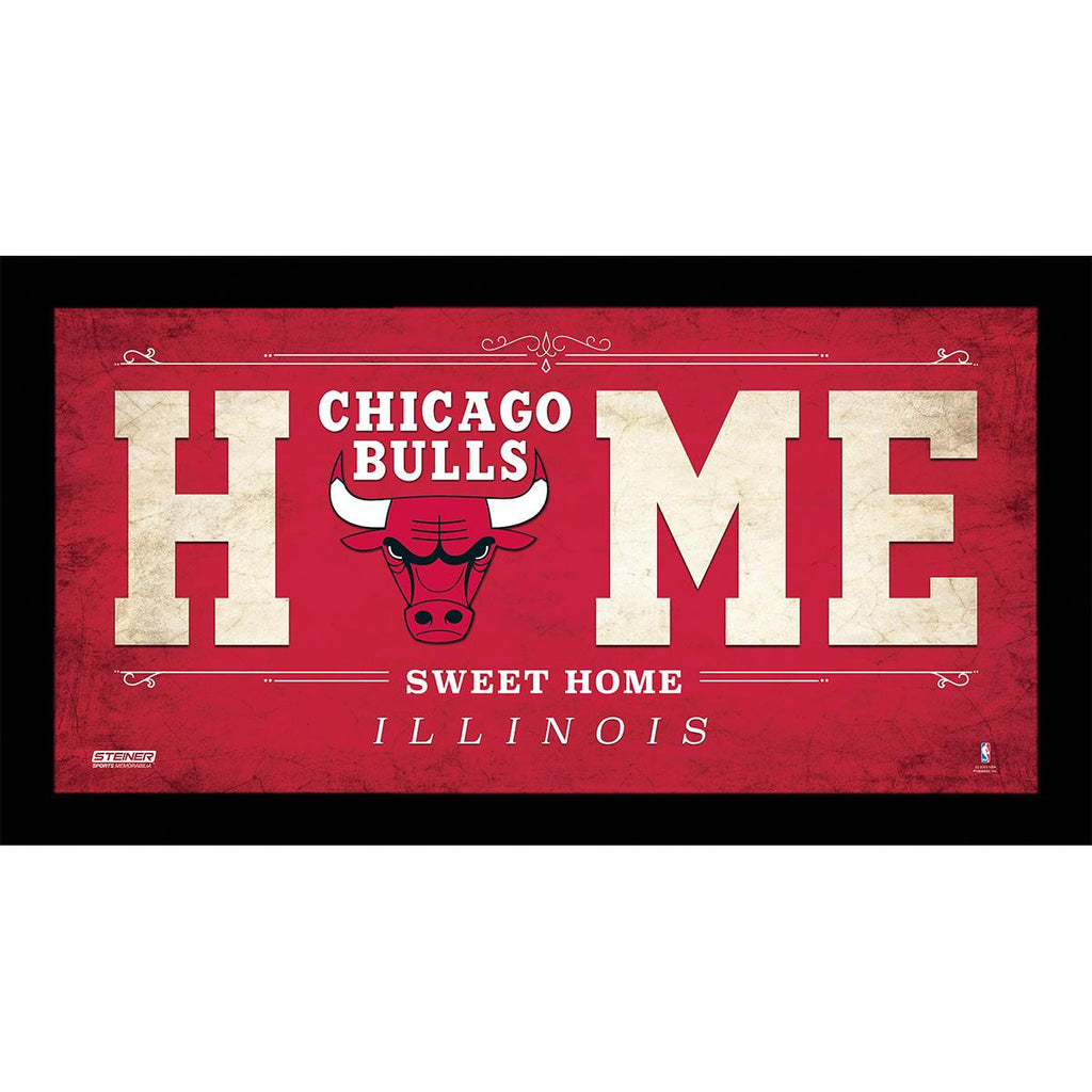 Chicago Bulls 10x20 Home Sweet Home Sign