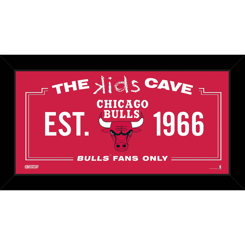 Chicago Bulls 10x20 Kids Cave Sign