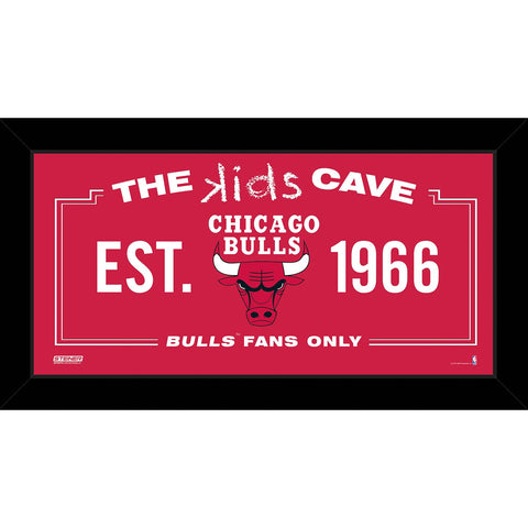 Chicago Bulls 10x20 Kids Cave Sign