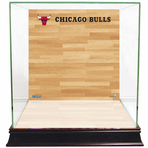 Chicago Bulls Basketball Court Background Case