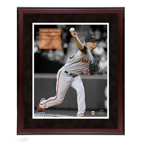 Chris Heston No Hitter 16x20 Framed Photo