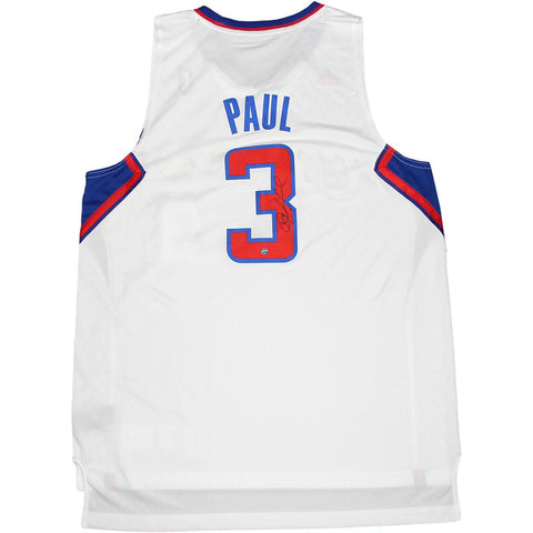 Chris Paul Signed L.A. Clippers Signed White Swingman Jersey