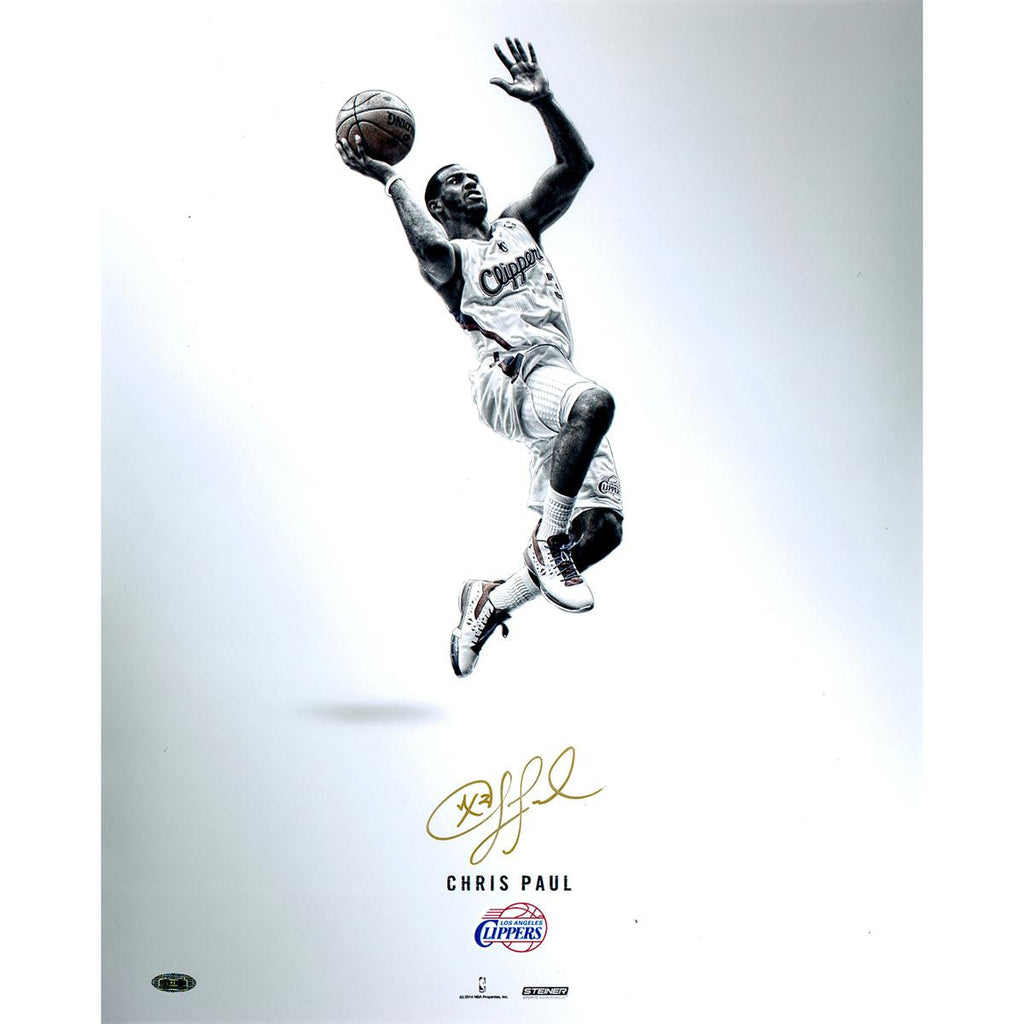 Chris Paul Signed Steiner Platinum Collection 16x20 Photo