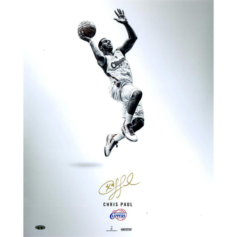 Chris Paul Signed Steiner Platinum Collection 16x20 Photo