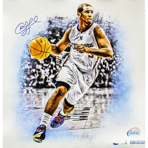 Chris Paul Signed Steiner Spotlight Collection 24x24 Photo