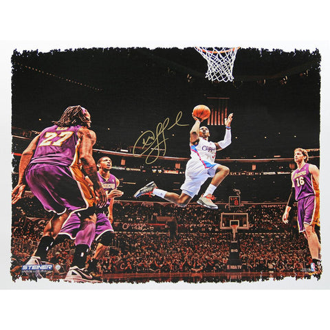 Chris Paul vs. Lakers Signed 22x26 Canvas