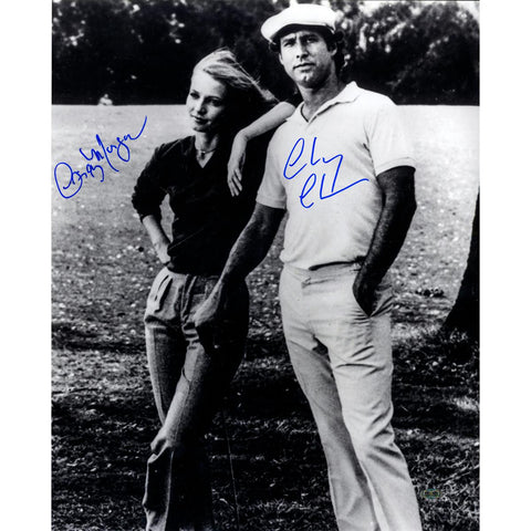 Cindy MorganChevy Chase Dual Signed 16x20 photo