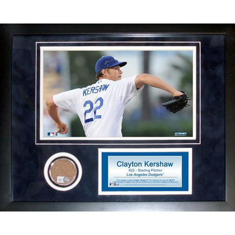 Clayton Kershaw 11x14 Mini Dirt Collage