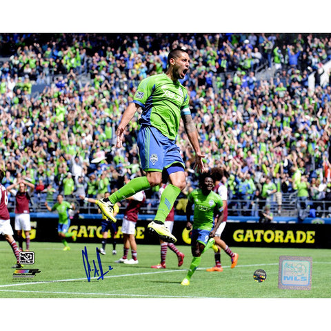 Clint Dempsey Signed Seattle Sounders 8x10 Photo