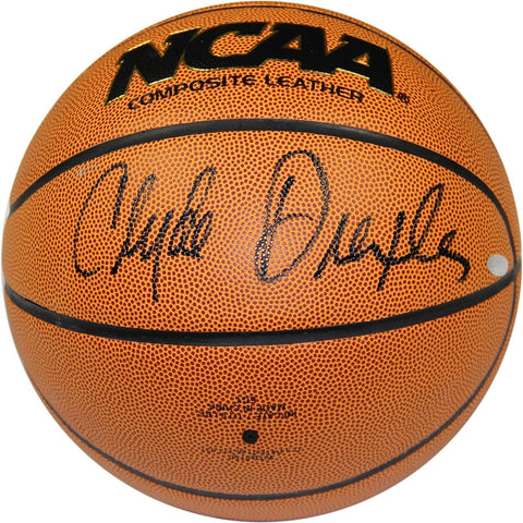 Clyde Drexler Signed NCAA IO Basketball