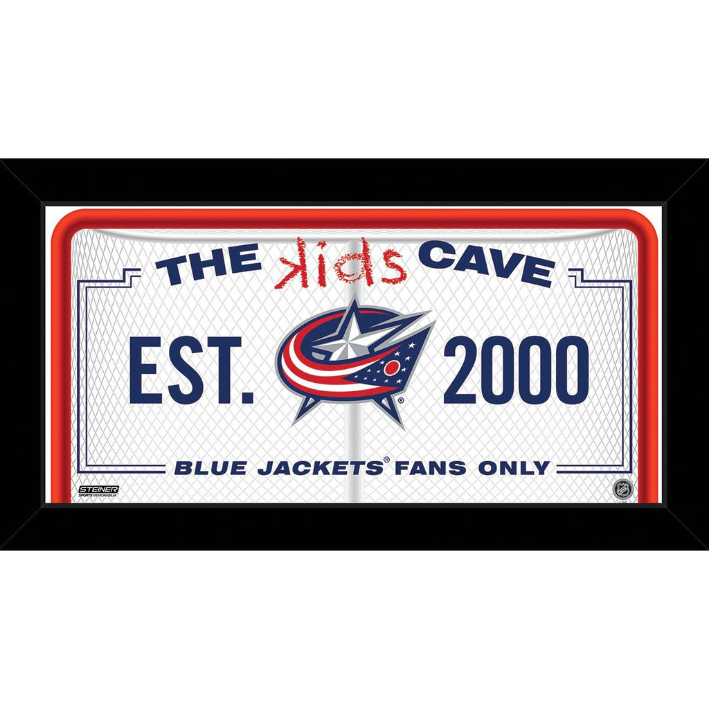 Columbus Blue Jackets 10x20 Kids Cave Sign