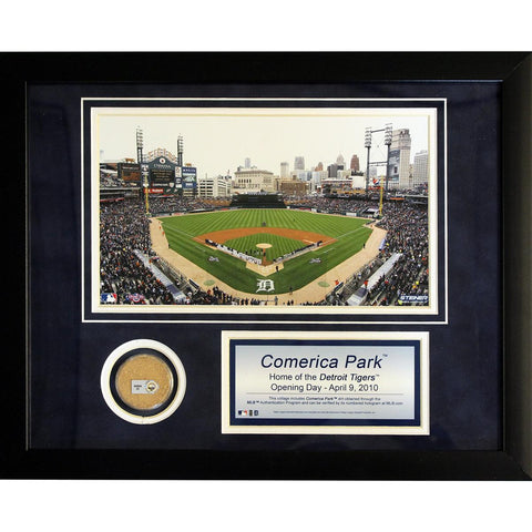 Comerica Field 11x14 Mini Dirt Collage