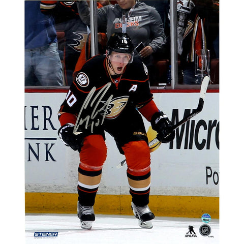 Corey Perry Anaheim Ducks Celebrates OT Goal Against Colorado Avalanche Signed 8x10 Photo