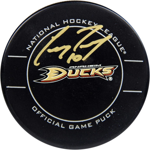 Corey Perry Signed Official NHL Anaheim Ducks Game Puck (AJ Sports Auth)