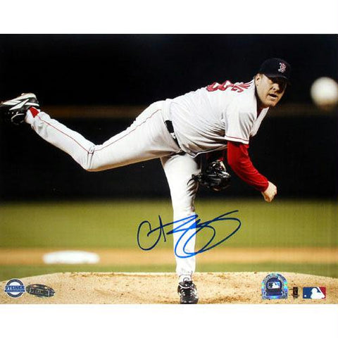 Curt Schilling Pitching Horizontal 8x10