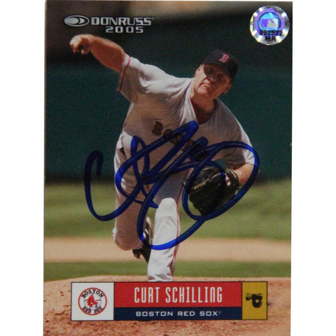 Curt Schilling Red Sox Trading Card