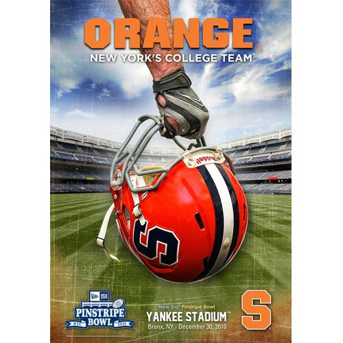 Cuse University 2010 pins. Bowl Large Unframed Poster New Yorkes College Team