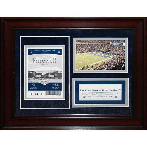 Dallas Cowboys 11x14 Final Game Commemorative Ticket Collage (Pkg A)