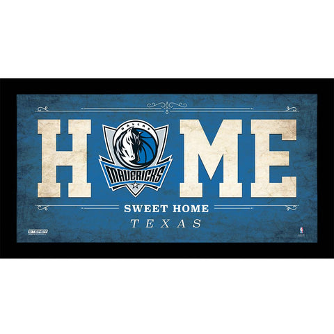 Dallas Mavericks 10x20 Home Sweet Home Sign