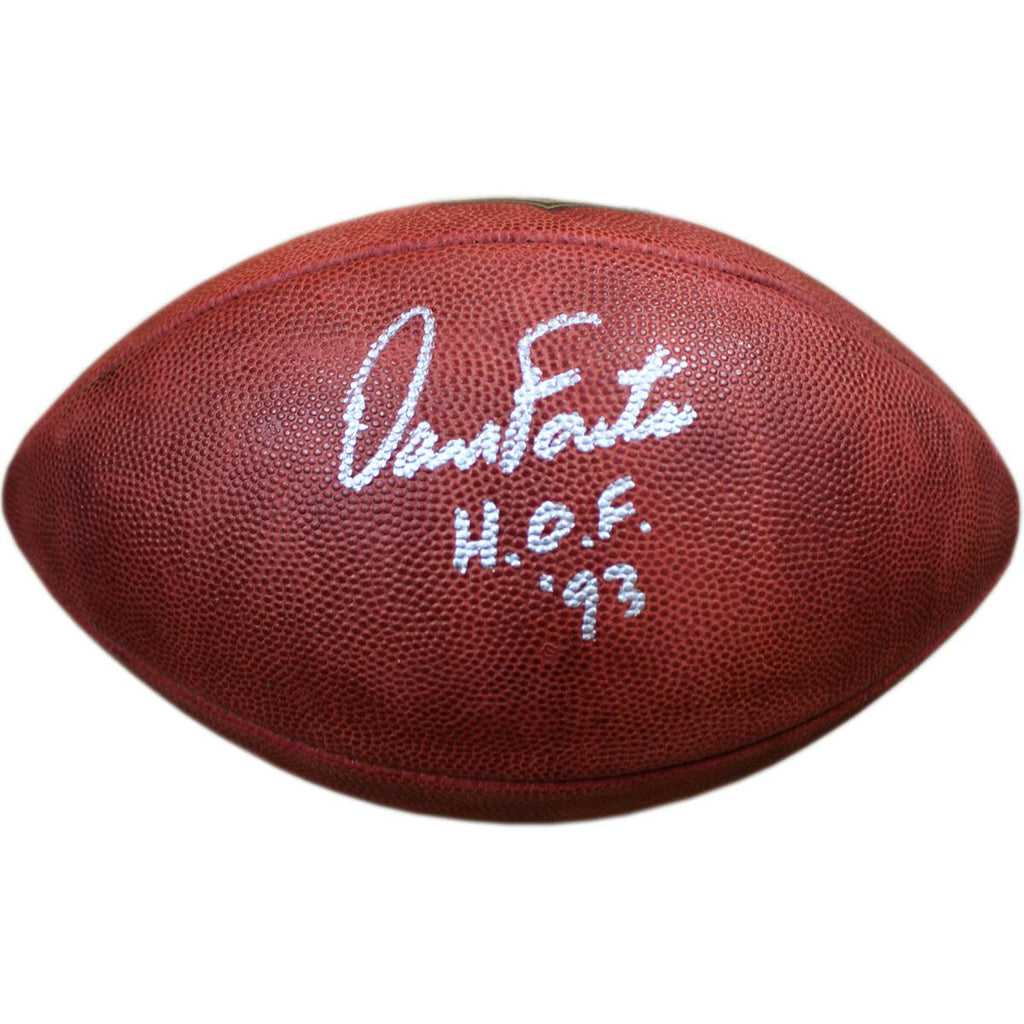 Dan Fouts Signed Duke Football w HOF 93 Insc