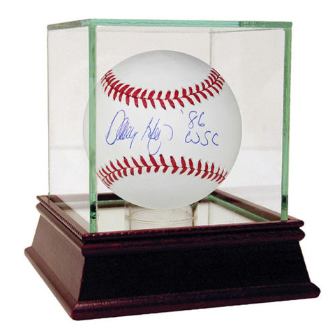 Danny Heep Signed MLB Baseball w 86 WSC Insc