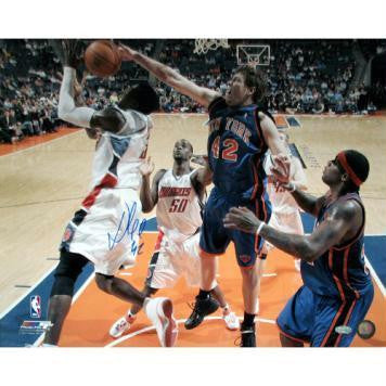 David Lee Blocking Gerald Wallace 16x20 Photo