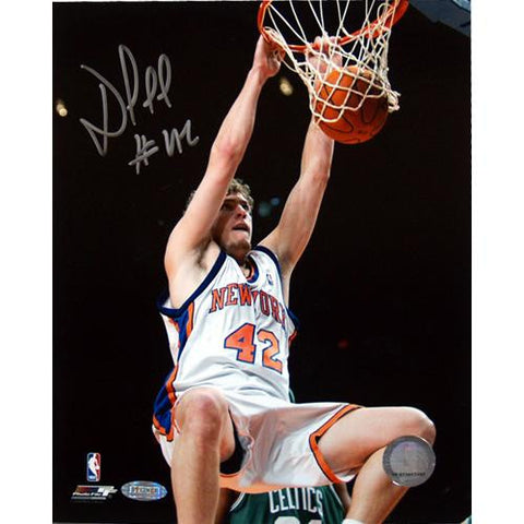 David Lee Dunk versus The Boston Celtics 16x20